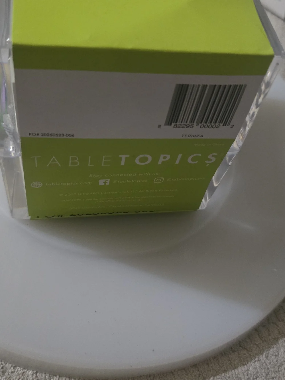 TableTopics- 135 Questions Family Game
